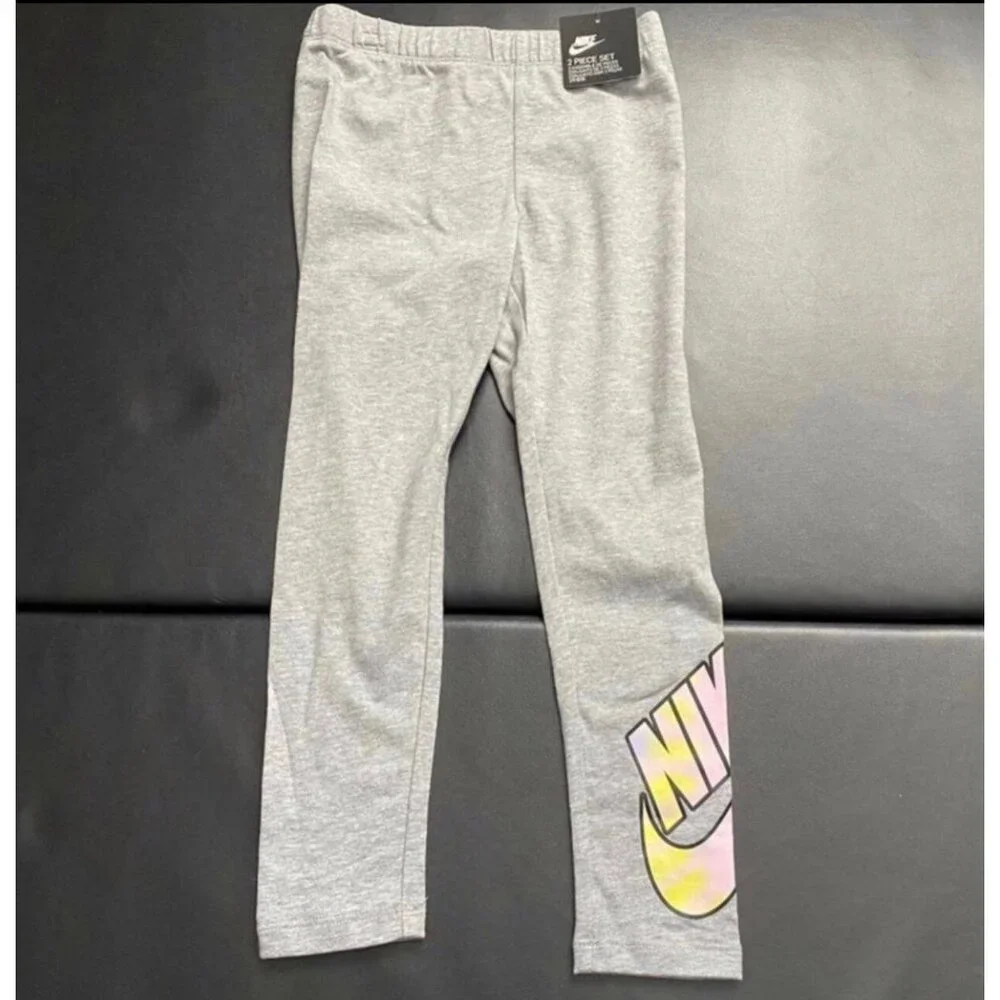 NWT Nike Tie Dye Tunic & Leggings Set Girls Size 6